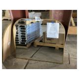 40" x 30" Brass Framed Blaire Mirror