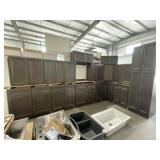 15Pc 30" West-Point Gray Silvercreek Kitchen