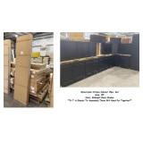 R-T-A 15pc.Silvercreek Midnight Black 30" Kitchen
