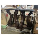 Box of (2) 20" x 16" Pedestal 3-Leg Table Bases