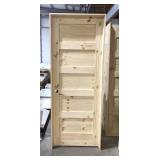 36" x 80" RH Pine 5-Panel Interior Door