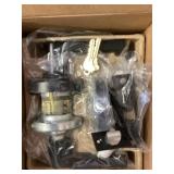 Schlage Storeroom Latch/Lever Kit in MB x 2