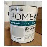 1 Gal. Rustoleumï¿½ Interior Natural Gray Paint x4