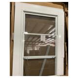 32" x 80" 3/4 View Storm Door in White