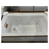 Kohler 60" x 32" 8-Jetted LH Bathtub in White