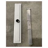 25" x 4" Linear Slot Sink Drain Pan x 5