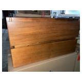36" x 22" Wall Mount Vanity Base in Redwood