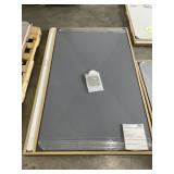 Aquabella 60" x 36" Shower Base in Dark Gray