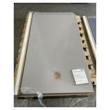 Aquabella 66" x 36" Shower Base in Brown