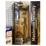 Schlage Solid Brass Handle Set