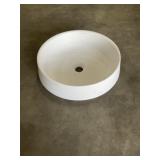 Aquabella 15-3/4"DIA Circle Sink in White