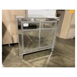 28-1/2" x 13-1/2" Mirrored Dresser/Chest
