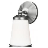 Feissï¿½ 1-Bulb Wall Sconce in Nickel x 2
