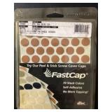 9/16" Woodgrain PVC Screw Cover Caps