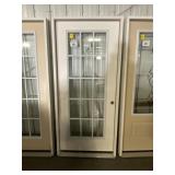 36" LH 15 Lite Fiberglass Exterior Door