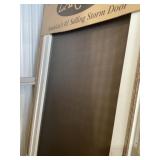 34" x 80" Full-View Storm Door in White