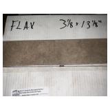3" x 13" Shaw Flax Bullnose Tile x 3Boxes