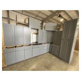 15Pc 42" Platinum Shaker Silvercreek Kitchen