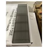 3" x 12" Carbon Flat Shaw Wall Tile x 3Boxes