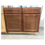 42" x 24" Base Cabinet in Dark Walnut