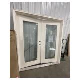 72" x 80" Full-View LH Ext. French Door in White