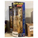 Schlage Solid Brass Handle Set