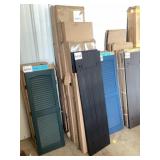 Mixed Size Shutters In Black