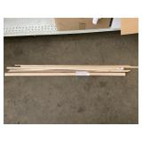 Mixed Lot of 36"L Wooden Dowel Rods