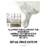 Clawfeet For Clawfoot Tub