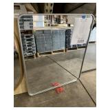30" x 36" Evermore Mirror with Silver Frame