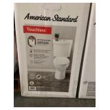 American Standard White Elongated Toilet
