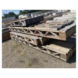 Mixed Length Manufactured I-Beams