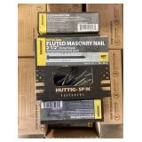 1lb 2-1/2" Fluted Masonry Nails x12 boxes