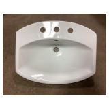 22-3/4" Kohlerï¿½ Rectangle Drop-In Bathroom Sink