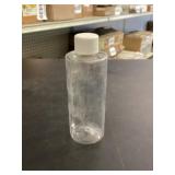 Box of 5oz Clear Plastic Bottles with Caps
