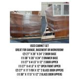 Used Cabinet Set