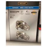Defiantï¿½ 2pk. Bed & Bath Knobs in Stainless x 2