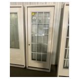 32" RH 15 Lite Fiberglass Exterior Door