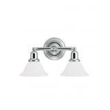 Generation 2-Bulb Vanity Light in Chrome x 5