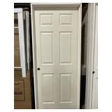 32" x 80" RH 6-Panel MDF Interior Door