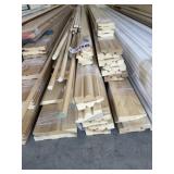 Mixed Unfinished Poplar Trim x 9 Bundles