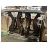 Box of (2) 20" x 16" Pedestal 3-Leg Table Bases