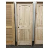 28" x 80" x RH 2-Panel Arch top Interior Door