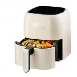 Charmi 5 Qt Air Fryer in Cream White