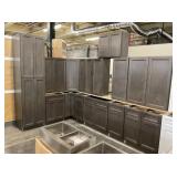 14pc. Silvercreek West Point Gray 42" Kitchen