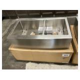 36" x 21" Double Bowl Farmhouse Kitchen Sink