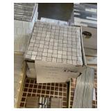 12" x 12" Sandstone Mosaic Tile x 63 Pcs