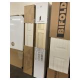 24" Unfinished Poplar 2 Panel Bi-fold Doors x 2