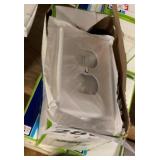 Box Of 20 White Outlet Covers x3