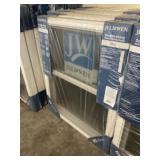 Jeld-Wenï¿½ 32-1/4" x 38" Dbl. Hung Vinyl Window x2